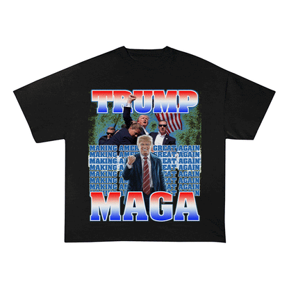 RDMCLOTHINGART tapestry hoodie DONALD HEAVY WEIGHT COTTON TEE-8741