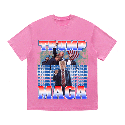 RDMCLOTHINGART tapestry hoodie DONALD HEAVY WEIGHT COTTON TEE-8741