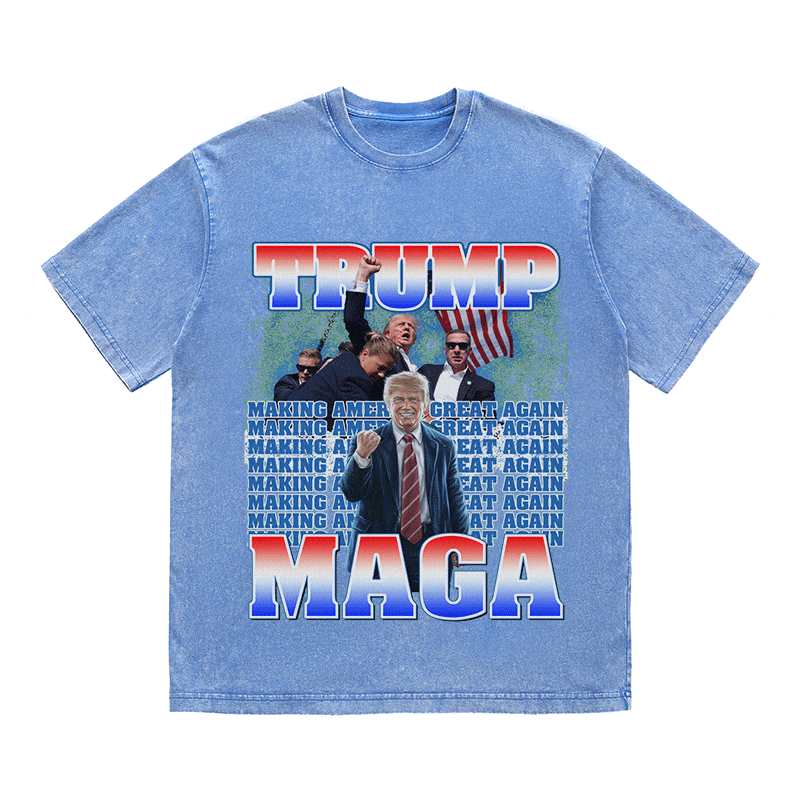 RDMCLOTHINGART tapestry hoodie DONALD HEAVY WEIGHT COTTON TEE-8741