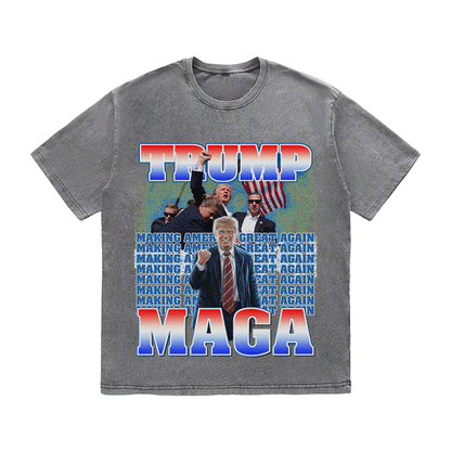 RDMCLOTHINGART tapestry hoodie DONALD HEAVY WEIGHT COTTON TEE-8741