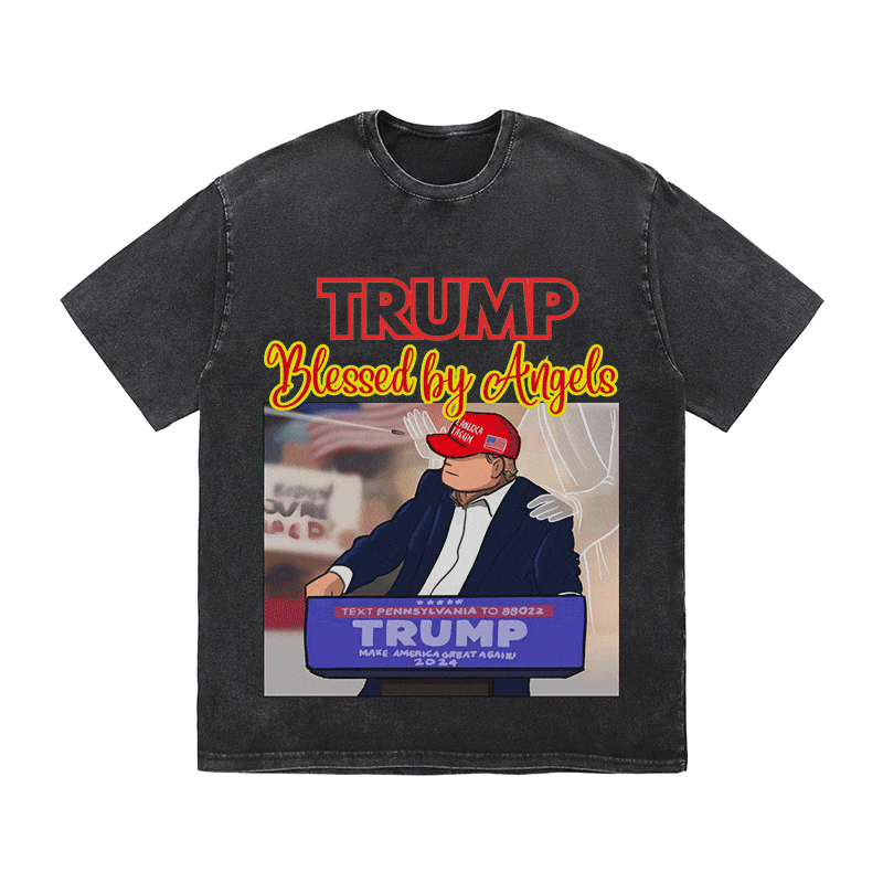 RDMCLOTHINGART tapestry hoodie DONALD HEAVY WEIGHT COTTON TEE-8745