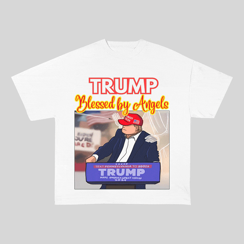 RDMCLOTHINGART tapestry hoodie DONALD HEAVY WEIGHT COTTON TEE-8745