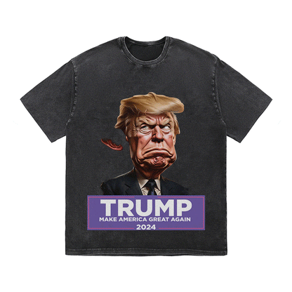 RDMCLOTHINGART tapestry hoodie DONALD HEAVY WEIGHT COTTON TEE-8748