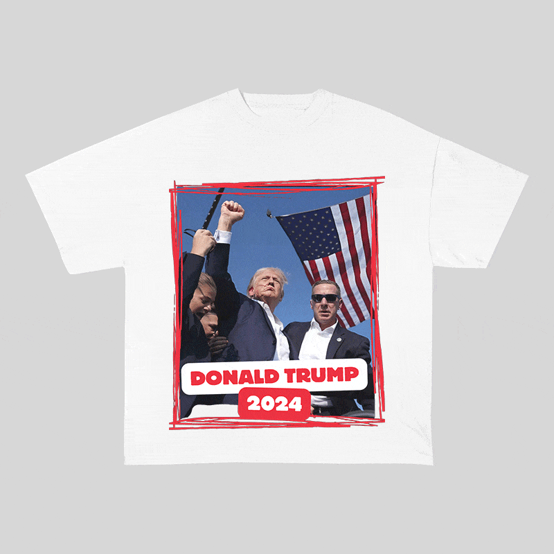 RDMCLOTHINGART tapestry hoodie DONALD HEAVY WEIGHT COTTON TEE-8750