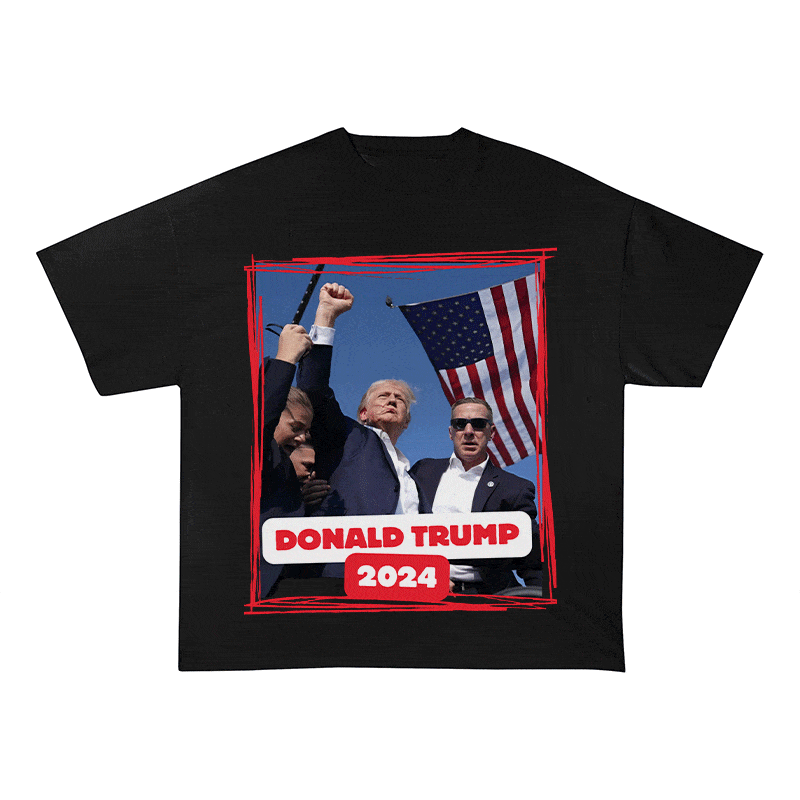 RDMCLOTHINGART tapestry hoodie DONALD HEAVY WEIGHT COTTON TEE-8750