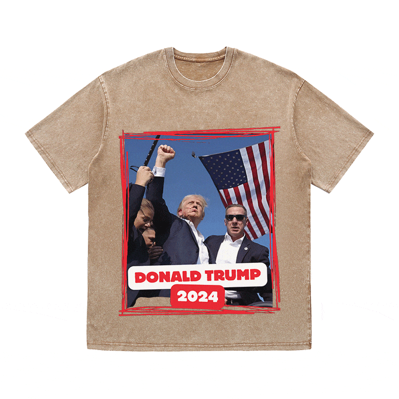 RDMCLOTHINGART tapestry hoodie DONALD HEAVY WEIGHT COTTON TEE-8750
