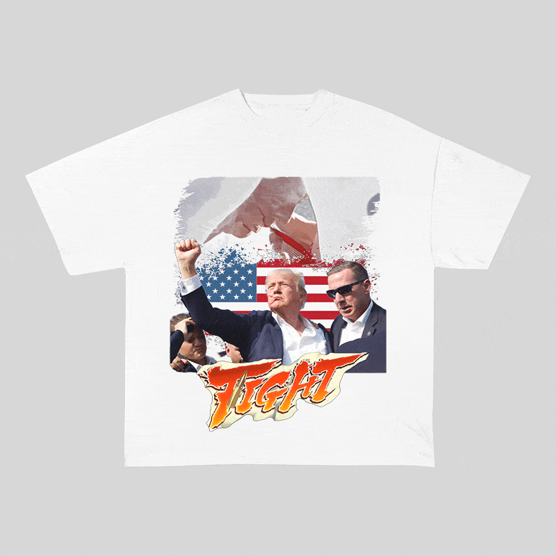 RDMCLOTHINGART tapestry hoodie DONALD HEAVY WEIGHT COTTON TEE-8751