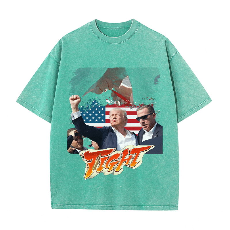 RDMCLOTHINGART tapestry hoodie DONALD HEAVY WEIGHT COTTON TEE-8751