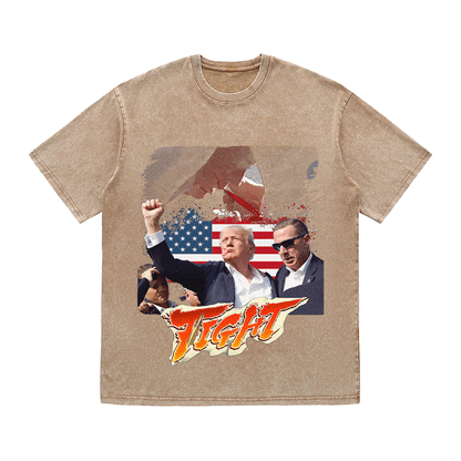 RDMCLOTHINGART tapestry hoodie DONALD HEAVY WEIGHT COTTON TEE-8751