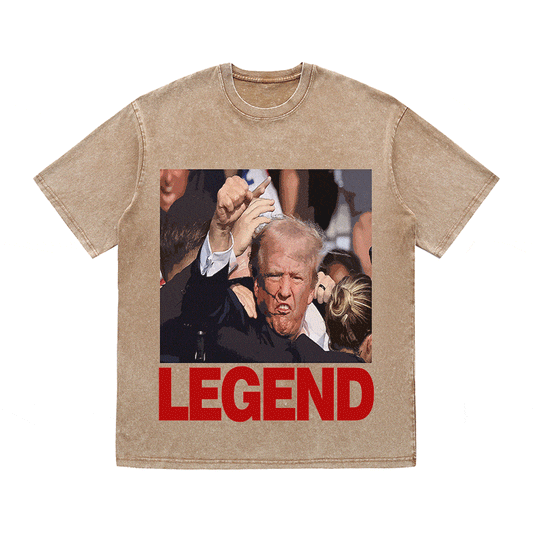 RDMCLOTHINGART tapestry hoodie DONALD HEAVY WEIGHT COTTON TEE-8753