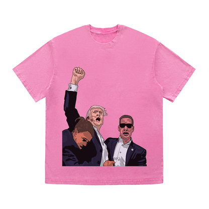 RDMCLOTHINGART tapestry hoodie DONALD HEAVY WEIGHT COTTON TEE-8754