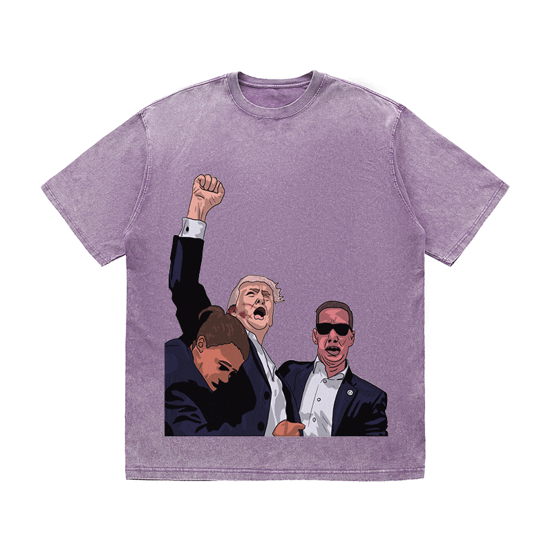 RDMCLOTHINGART tapestry hoodie DONALD HEAVY WEIGHT COTTON TEE-8754