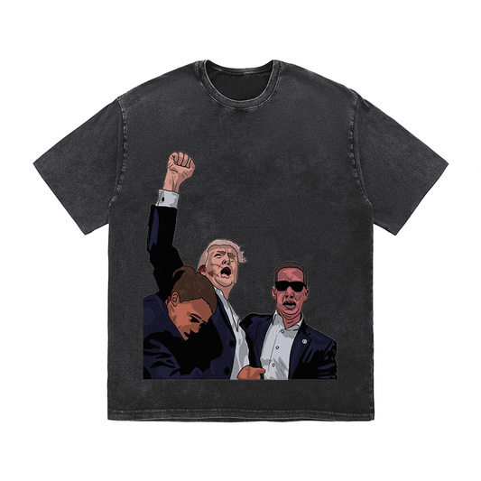 RDMCLOTHINGART tapestry hoodie DONALD HEAVY WEIGHT COTTON TEE-8754