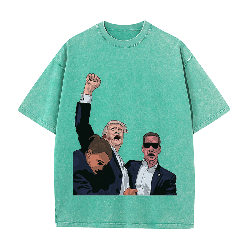 RDMCLOTHINGART tapestry hoodie DONALD HEAVY WEIGHT COTTON TEE-8754