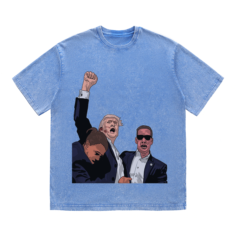 RDMCLOTHINGART tapestry hoodie DONALD HEAVY WEIGHT COTTON TEE-8754