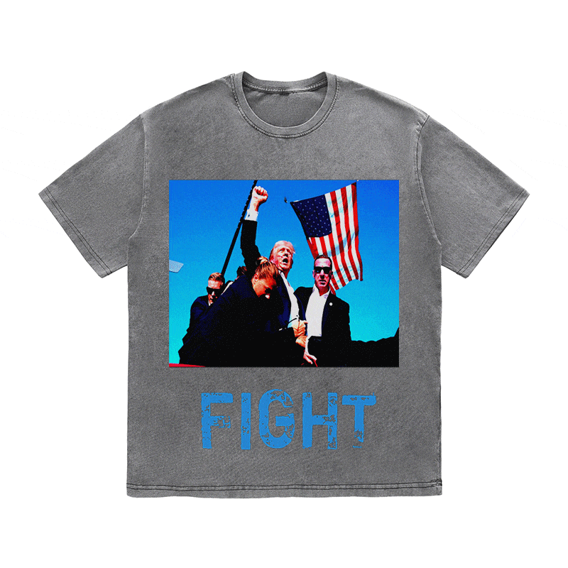 RDMCLOTHINGART tapestry hoodie DONALD HEAVY WEIGHT COTTON TEE-8756