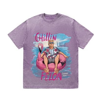 RDMCLOTHINGART tapestry hoodie DONALD HEAVY WEIGHT COTTON TEE-8758