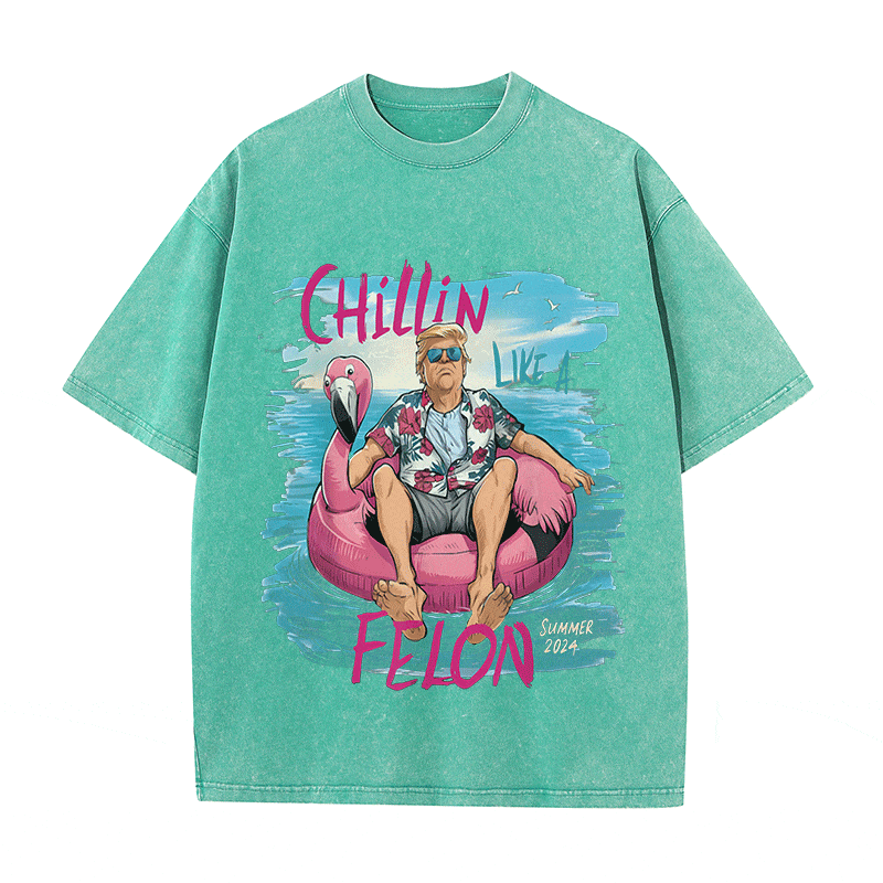 RDMCLOTHINGART tapestry hoodie DONALD HEAVY WEIGHT COTTON TEE-8758