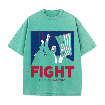 RDMCLOTHINGART tapestry hoodie DONALD HEAVY WEIGHT COTTON TEE-8760