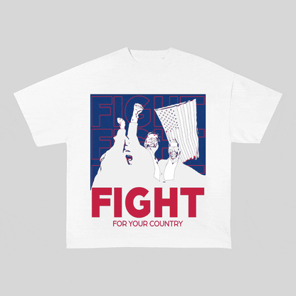 RDMCLOTHINGART tapestry hoodie DONALD HEAVY WEIGHT COTTON TEE-8760