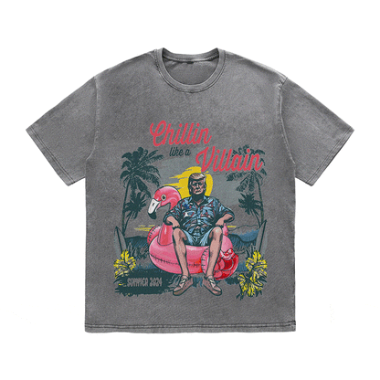 RDMCLOTHINGART tapestry hoodie DONALD HEAVY WEIGHT COTTON TEE-8761