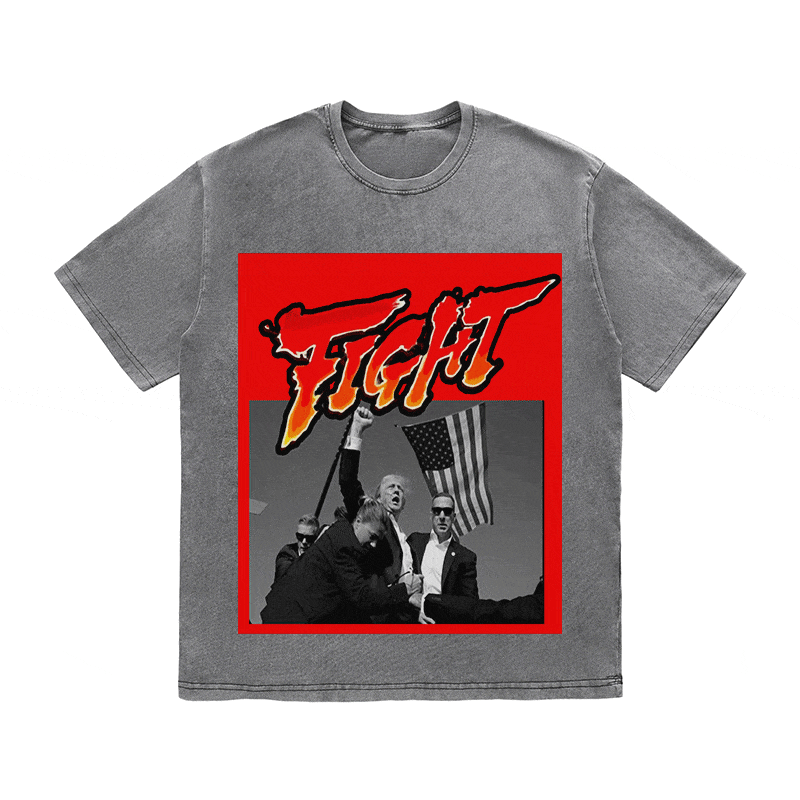 RDMCLOTHINGART tapestry hoodie DONALD HEAVY WEIGHT COTTON TEE-8762