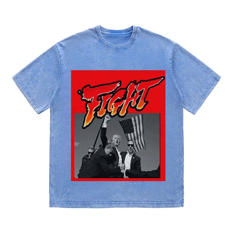 RDMCLOTHINGART tapestry hoodie DONALD HEAVY WEIGHT COTTON TEE-8762