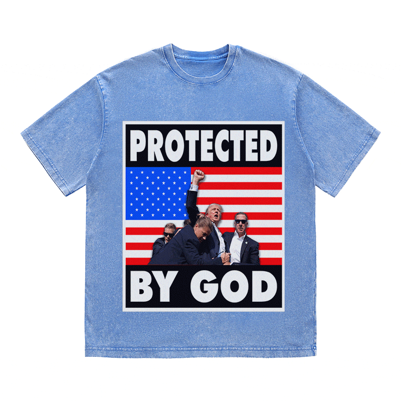 RDMCLOTHINGART tapestry hoodie DONALD HEAVY WEIGHT COTTON TEE-8763