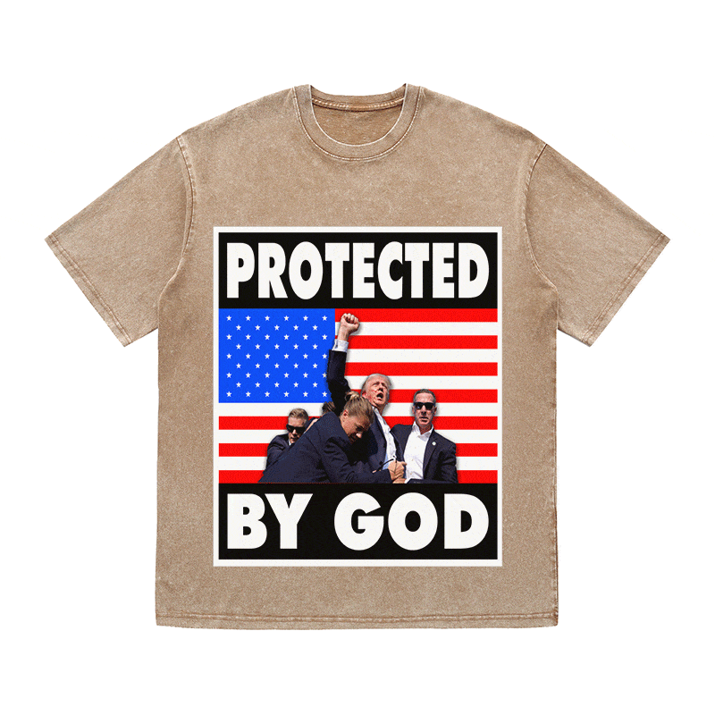 RDMCLOTHINGART tapestry hoodie DONALD HEAVY WEIGHT COTTON TEE-8763