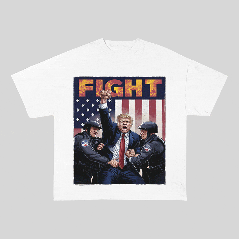 RDMCLOTHINGART tapestry hoodie DONALD HEAVY WEIGHT COTTON TEE-8766