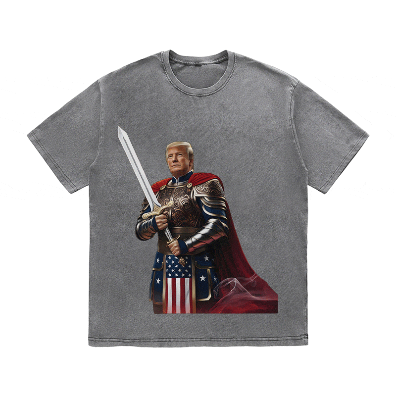 RDMCLOTHINGART tapestry hoodie DONALD HEAVY WEIGHT COTTON TEE-8767