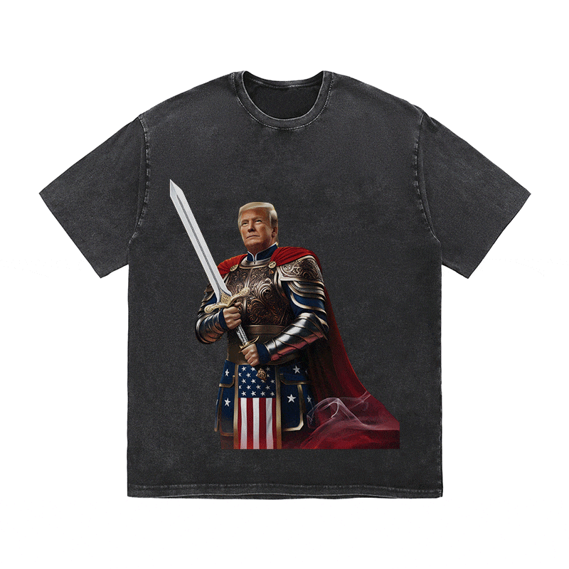 RDMCLOTHINGART tapestry hoodie DONALD HEAVY WEIGHT COTTON TEE-8767