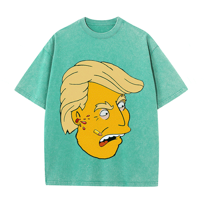 RDMCLOTHINGART tapestry hoodie DONALD HEAVY WEIGHT COTTON TEE-8768