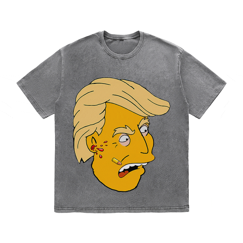 RDMCLOTHINGART tapestry hoodie DONALD HEAVY WEIGHT COTTON TEE-8768