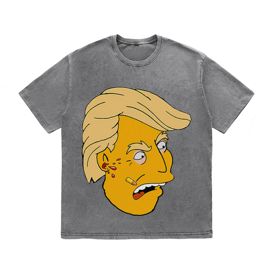 RDMCLOTHINGART tapestry hoodie DONALD HEAVY WEIGHT COTTON TEE-8768