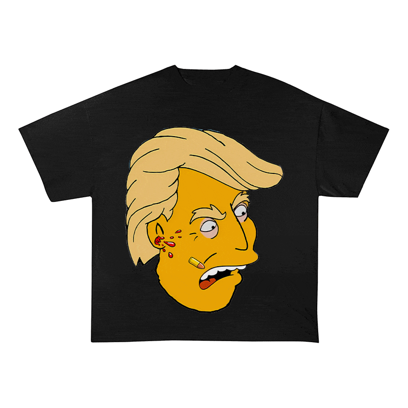 RDMCLOTHINGART tapestry hoodie DONALD HEAVY WEIGHT COTTON TEE-8768