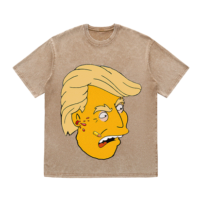 RDMCLOTHINGART tapestry hoodie DONALD HEAVY WEIGHT COTTON TEE-8768