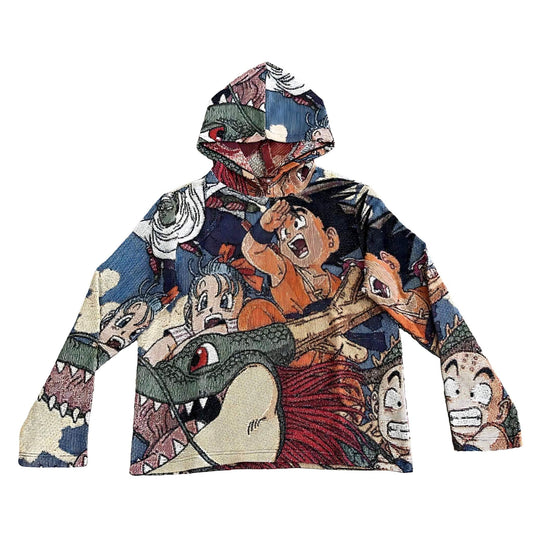 DRAGON TAPESTRY HOODIE - RDMCLOTHINGART