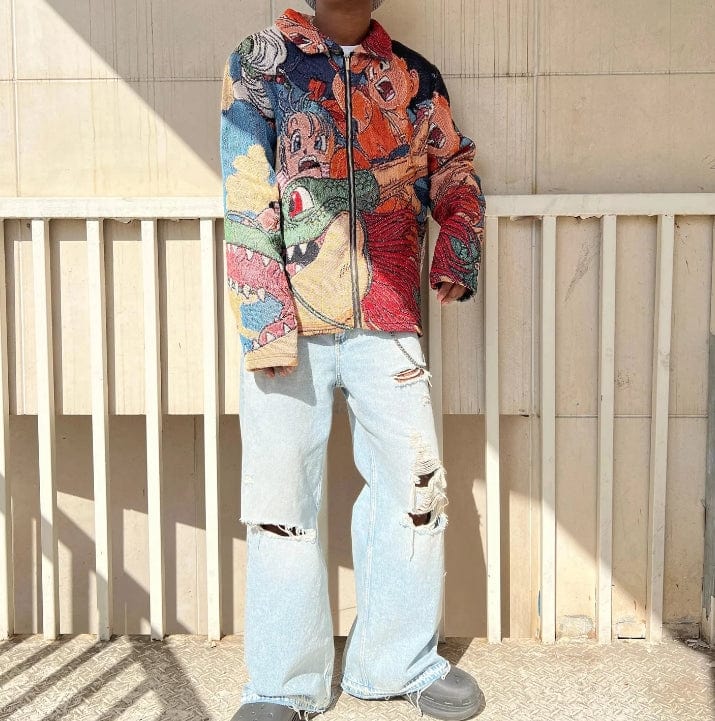 DRAGON TAPESTRY JACKET - RDMCLOTHINGART