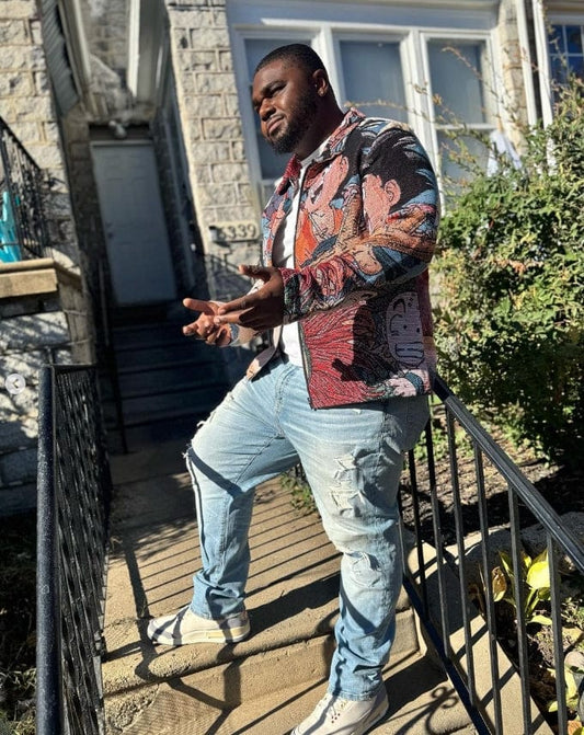 DRAGON TAPESTRY JACKET - RDMCLOTHINGART