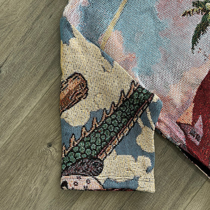 RDMCLOTHINGART tapestry hoodie DRAGON TAPESTRY TEE