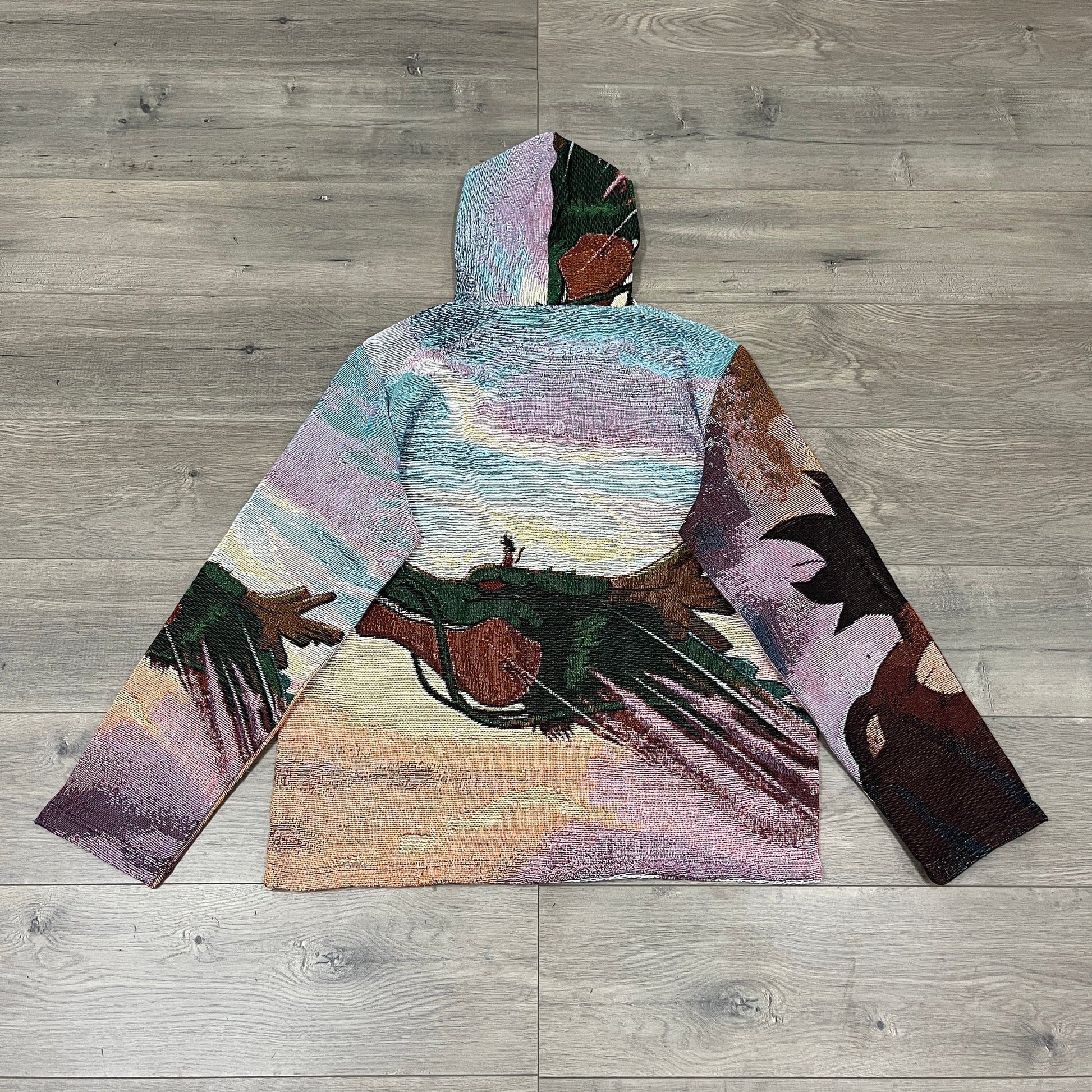 DRAGON V2 TAPESTRY HOODIE - RDMCLOTHINGART