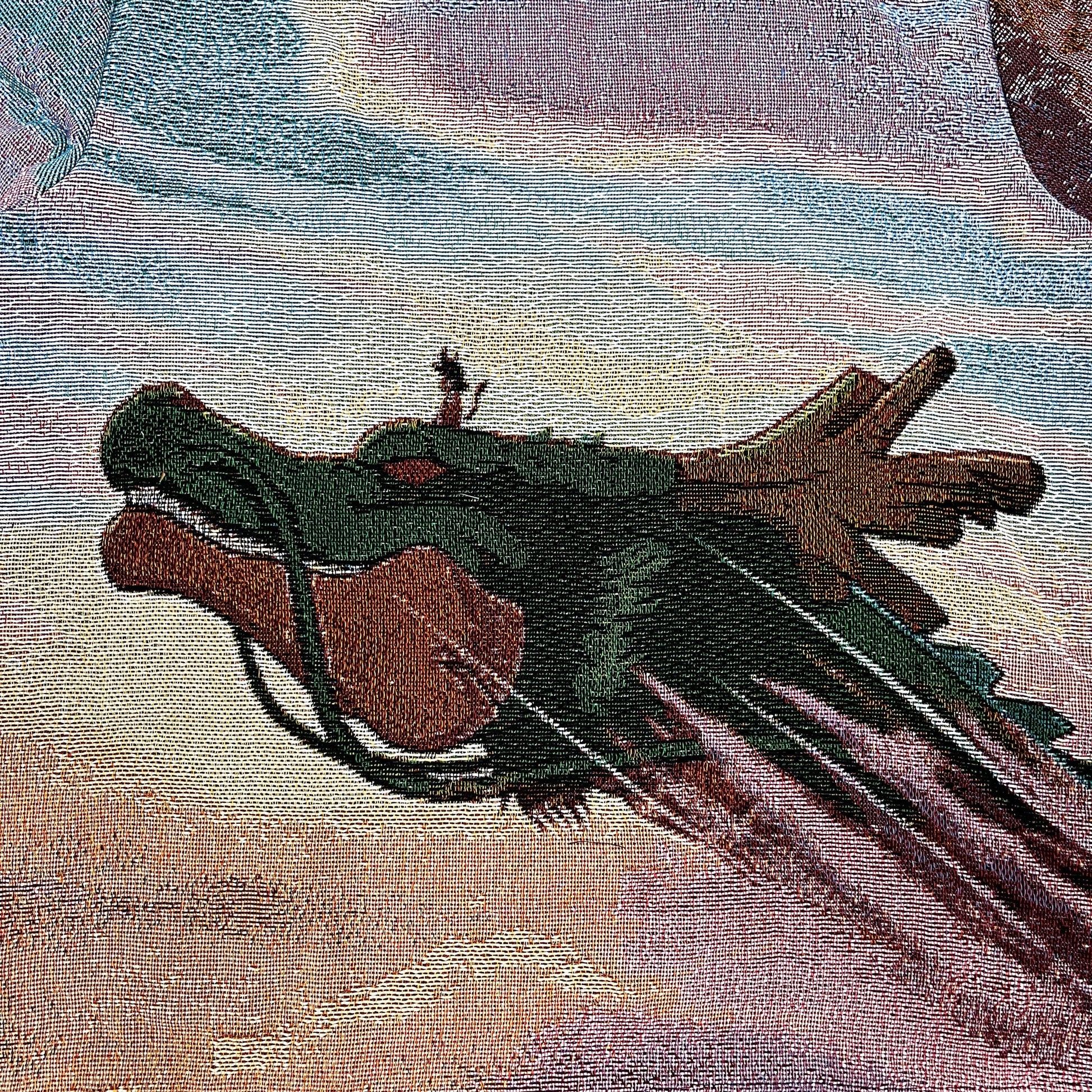 DRAGON V2 TAPESTRY HOODIE - RDMCLOTHINGART