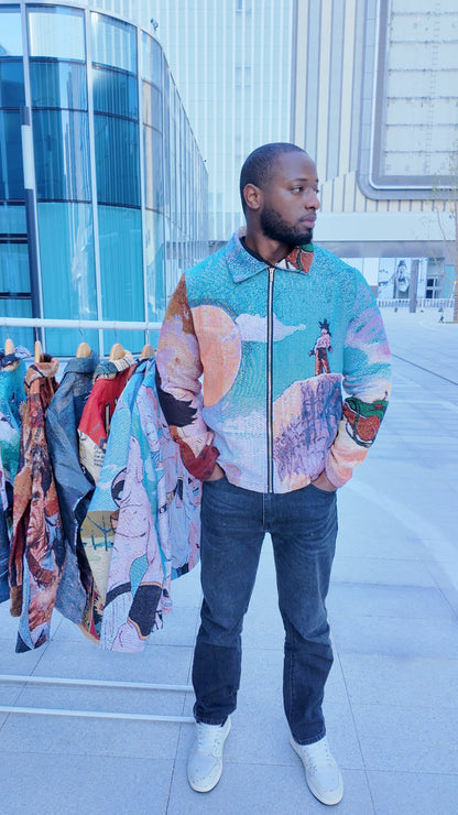 DRAGON V2 TAPESTRY JACKET - RDMCLOTHINGART