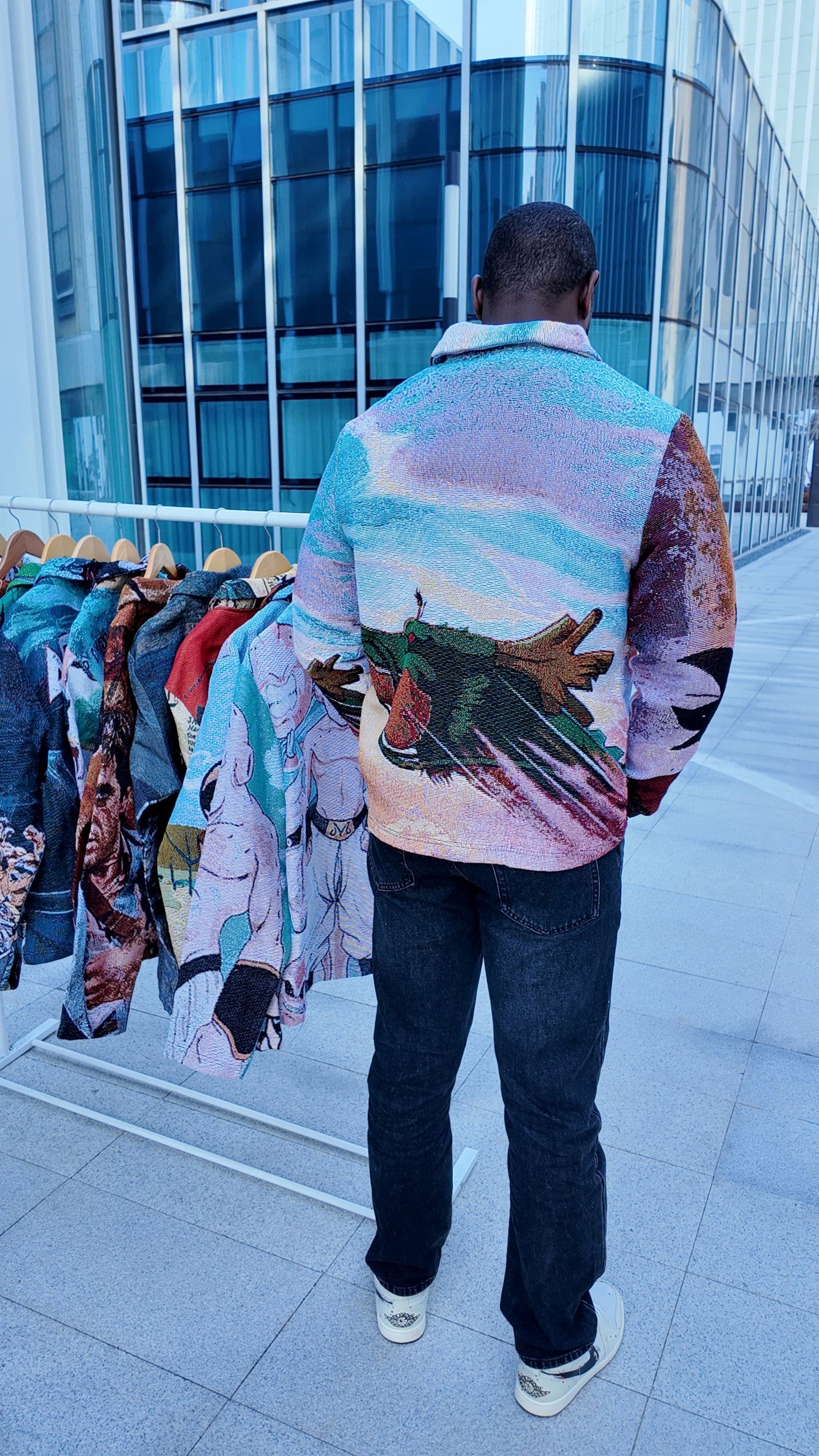DRAGON V2 TAPESTRY JACKET - RDMCLOTHINGART