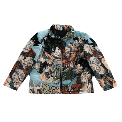 DRAGONBALL V2 TAPESTRY COAT - RDMCLOTHINGART