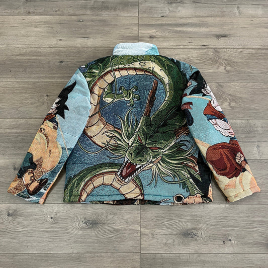 DRAGONBALL V2 TAPESTRY COAT - RDMCLOTHINGART