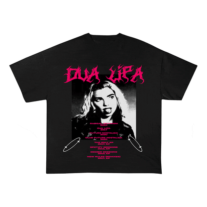 RDMCLOTHINGART tapestry hoodie DUA LIPA HEAVY WEIGHT COTTON TEE-8900