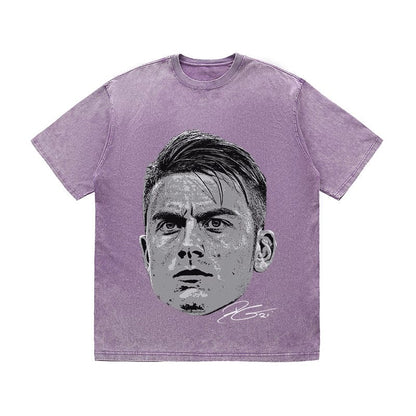 RDMCLOTHINGART tapestry hoodie DYBALA HEAVY COTTON TEES-9557