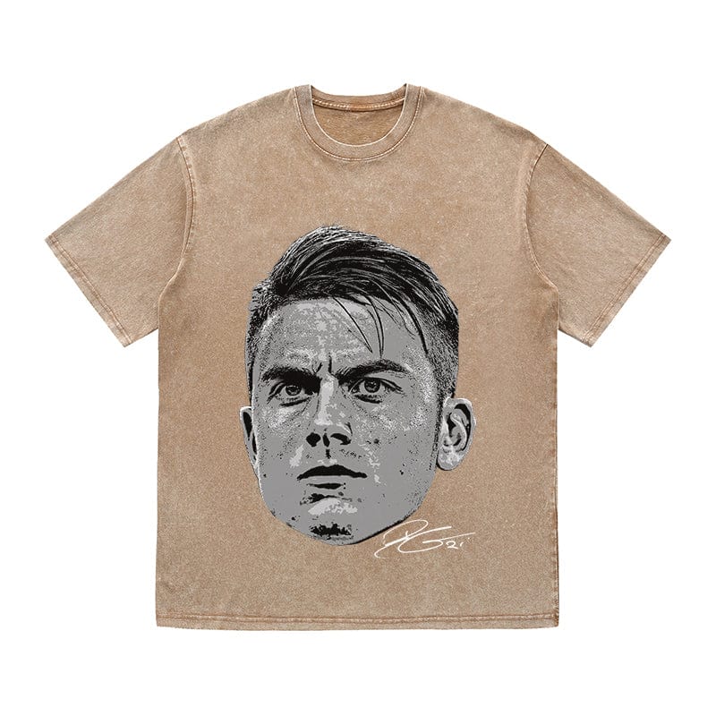 RDMCLOTHINGART tapestry hoodie DYBALA HEAVY COTTON TEES-9557